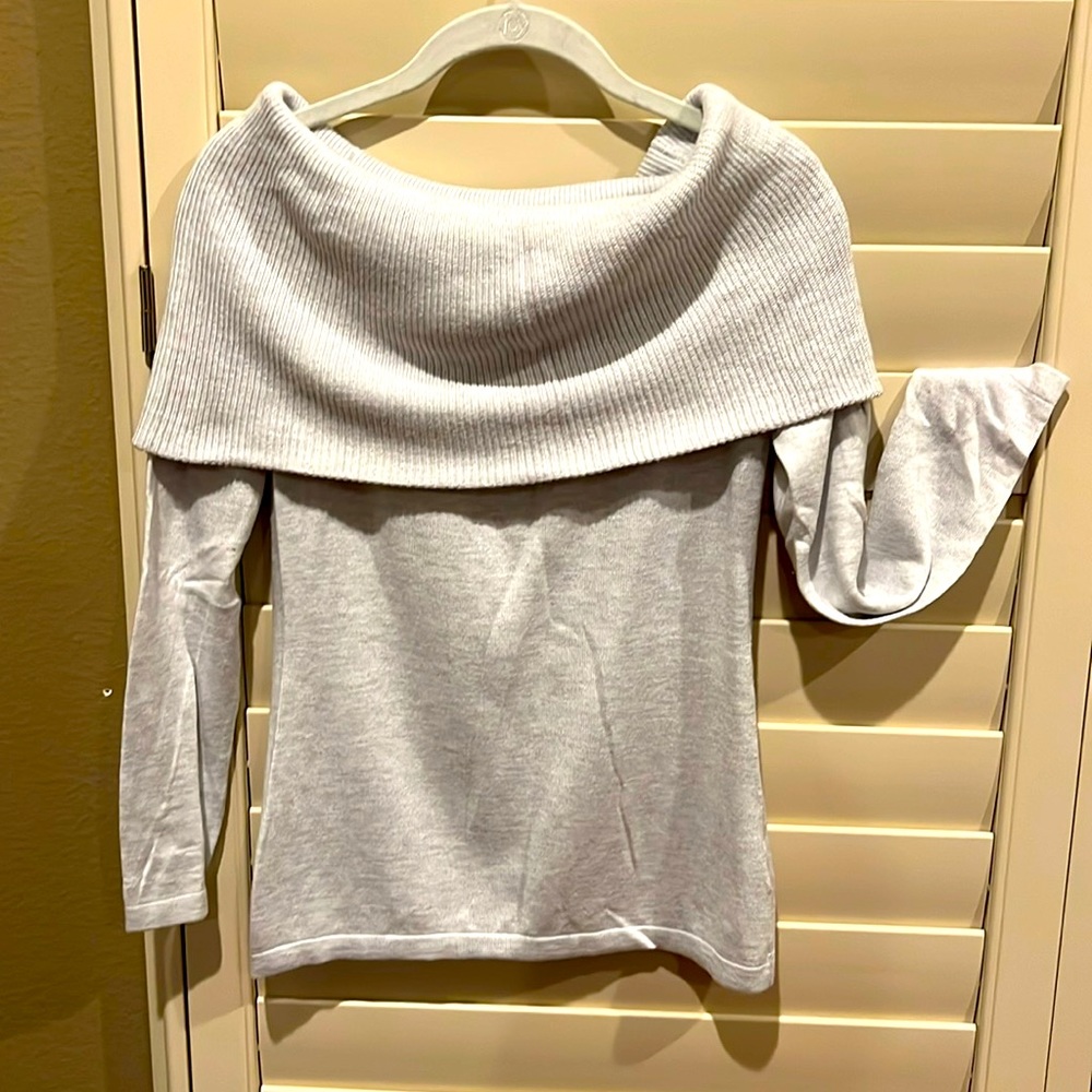 Lilly Pulitzer off the shoulder sweater